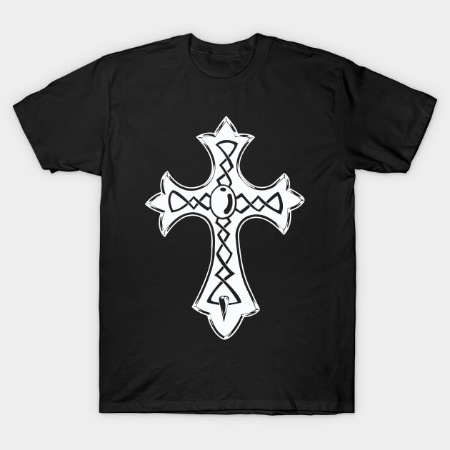 Cross 08 Great for Mask T-Shirt by Verboten